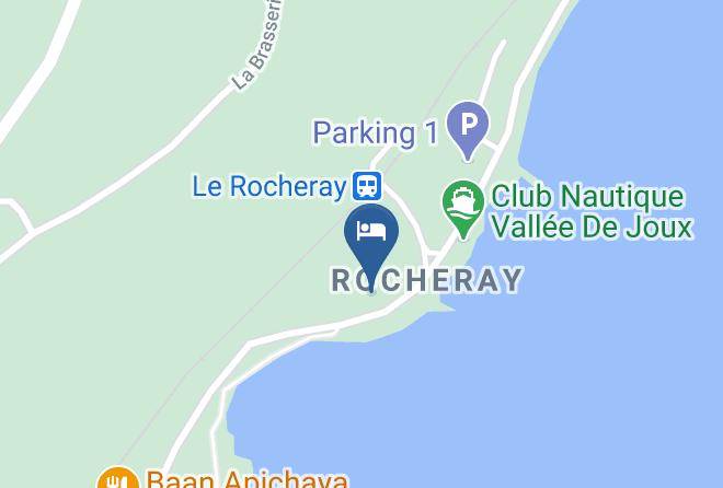 Restaurant Bellevue Le Rocheray Map