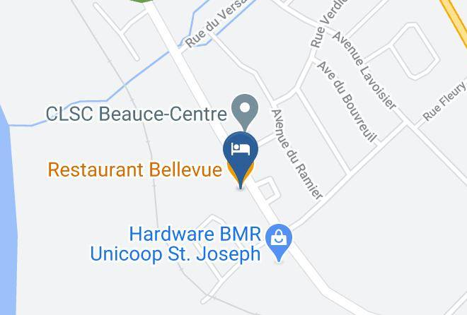Robert Cliche Regional County Municipality - Restaurant Bellevue Maps