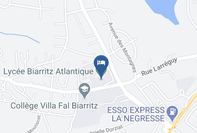 Pyrenees Atlantiques - Restaurant Biarritz Atlantique Lycee Hotelier Maps