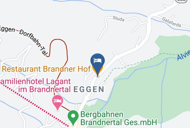 Bludenz - Restaurant Brandner Hof Maps