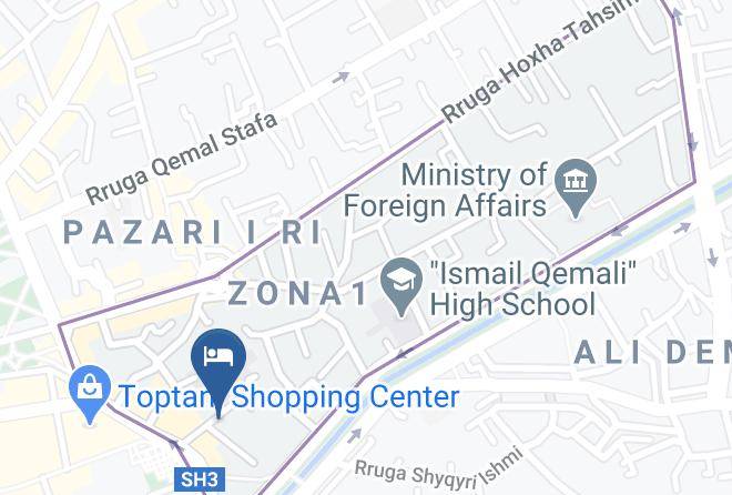Tirana - Restaurant Brilant Antik Maps