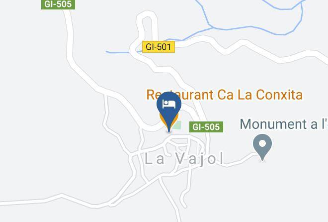 Girona - Restaurant Ca La Conxita Maps