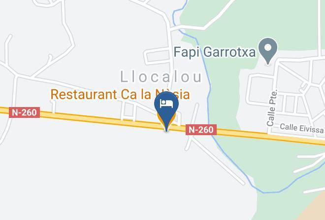 Girona - Restaurant Ca La Nasia Maps