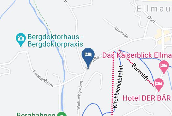 Kufstein - Restaurant Cafe Pension Bettina Maps