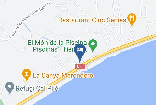 Restaurant Castell De Mata Map