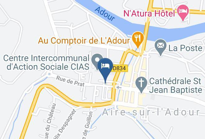 Landes - Restaurant Chez L'ahumat Maps