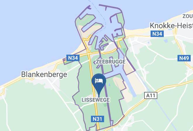West Flanders - Restaurant De Goedendag Bvba Maps