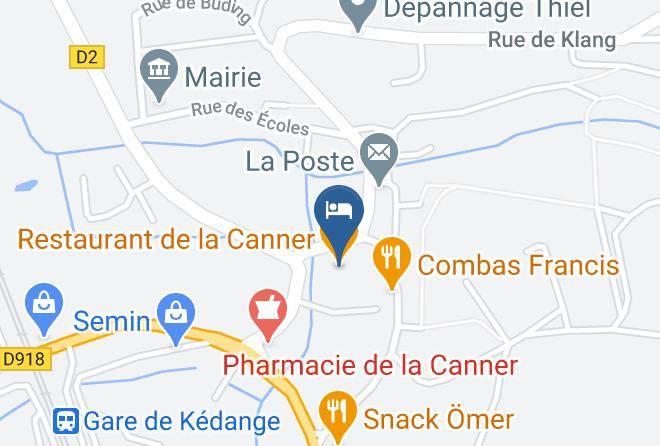 Moselle - Restaurant De La Canner Maps