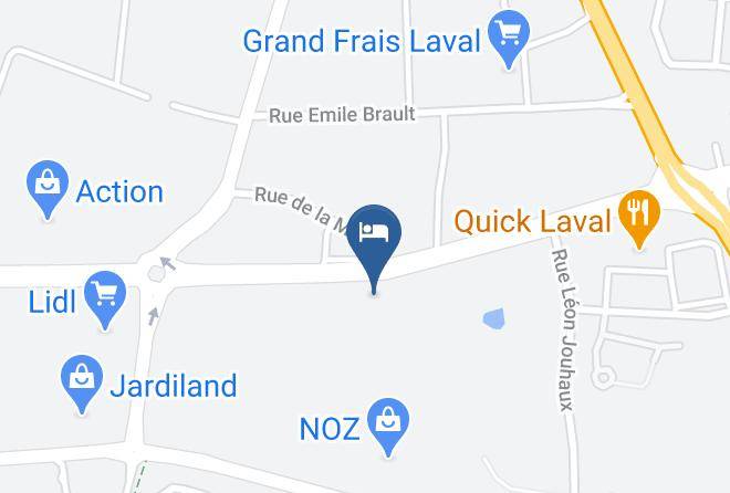 Mayenne - Restaurant De La Malle Maps