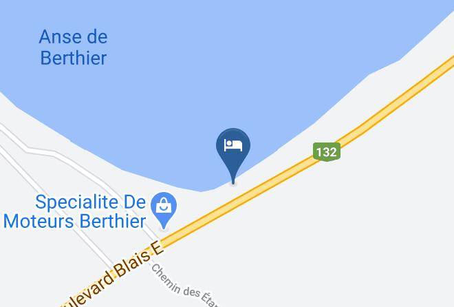 Restaurant De La Plage Berthier Sur Mer Map