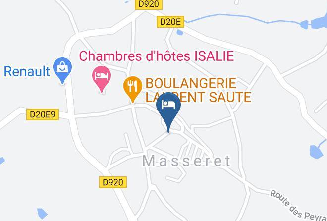 Correze - Restaurant De La Tour Maps