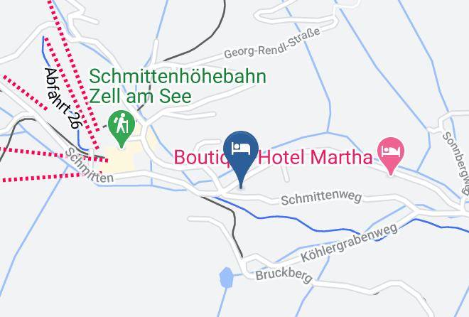 Zell Am See - Restaurant Der Wildbachhof Maps