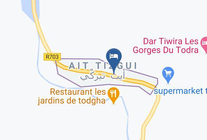 Meknes Tafilalet - Restaurant Dounia Maps