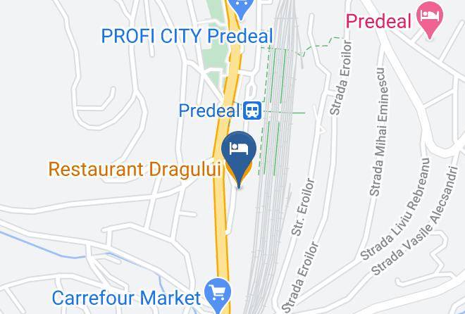 Predeal - Restaurant Dragului Maps