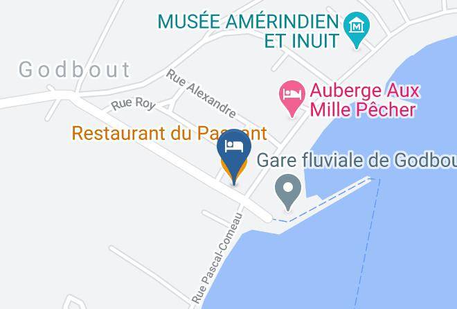Manicouagan Regional County Municipality - Restaurant Du Passant Maps