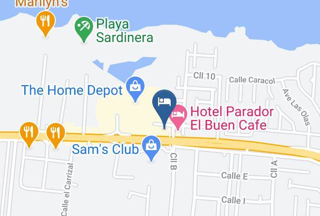 Hatillo - Restaurant El Buen Cafe Maps