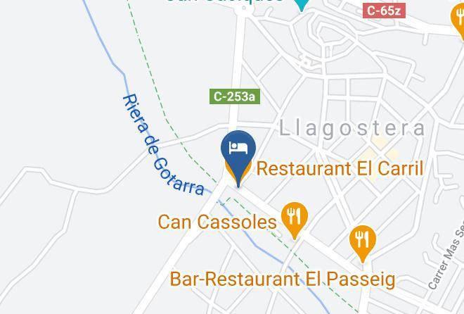 Girona - Restaurant El Carril Maps