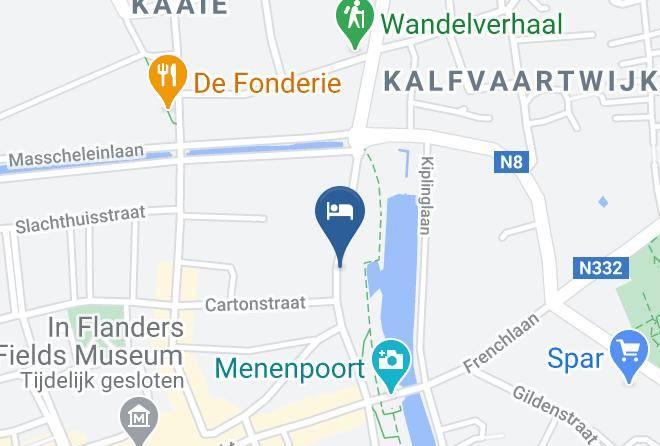 West Flanders - Restaurant En B&b Decouverte Maps