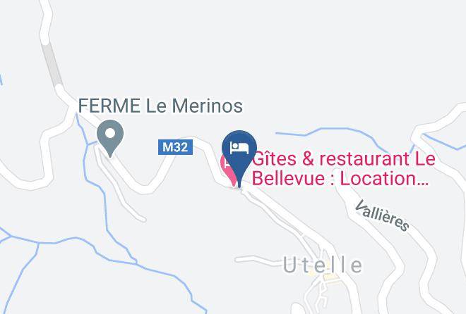 Maritime Alps - Restaurant Et Residences Le Bellevue Martinon Maps