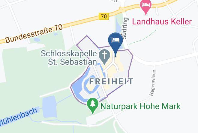 Borken - Restaurant Freiheiter Hof Maps