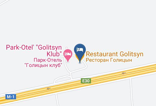 Odintsovsky District - Restaurant Golitsyn Maps