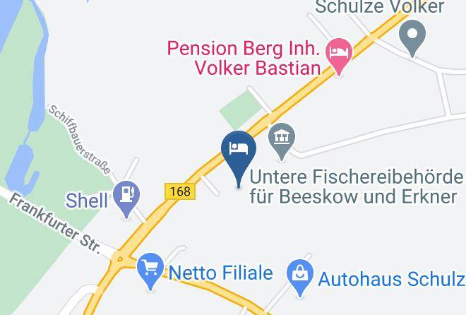 Oder Spree - Restaurant Gutshaus Beeskow Maps