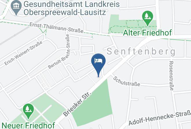 Oberspreewald Lausitz - Restaurant Hanig Maps