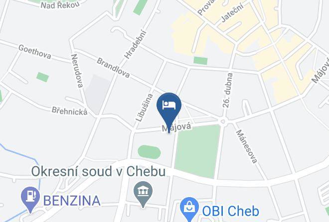 Cheb - Restaurant Hannibal Maps