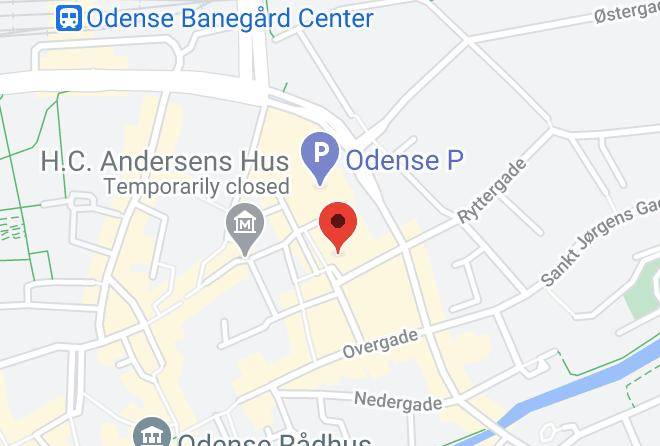Odense - Restaurant Hans Christian Maps