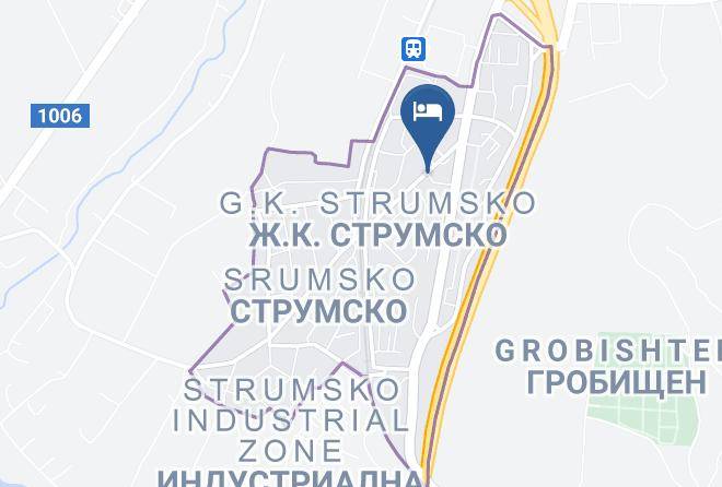Blagoevgrad Strumsko - Restaurant Havana Maps