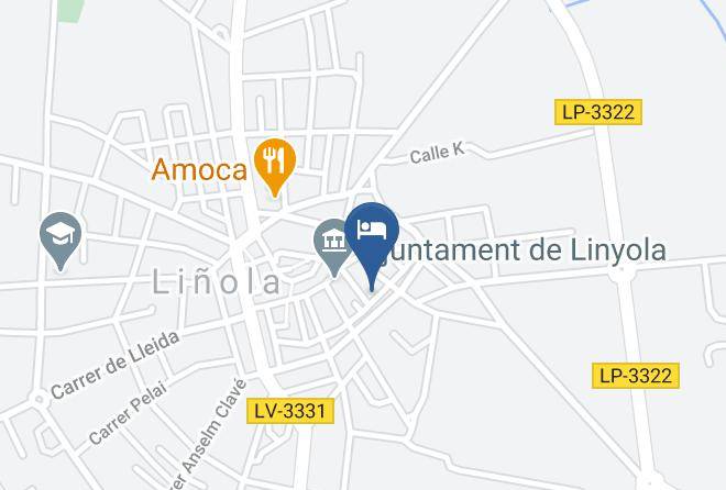Lleida - Restaurant Hotel Cal Rotes Maps