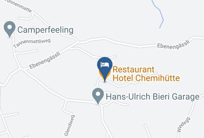 Restaurant Hotel Chemihutte Map