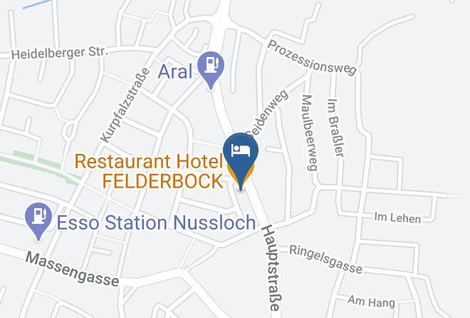 Rhein Neckar Kreis - Restaurant Hotel Felderbock Maps