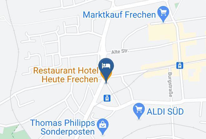 Erftkreis - Restaurant Hotel Heute Frechen Maps