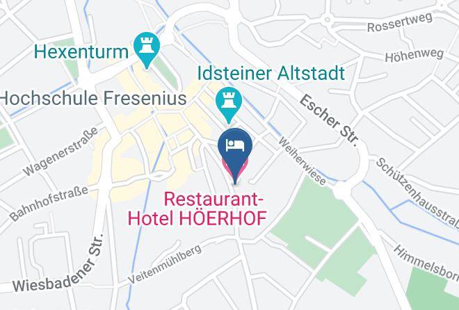 Rheingau Taunus Kreis - Restaurant Hotel Hoerhof Maps