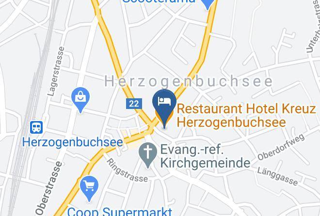Oberaargau - Restaurant Hotel Kreuz Herzogenbuchsee Maps