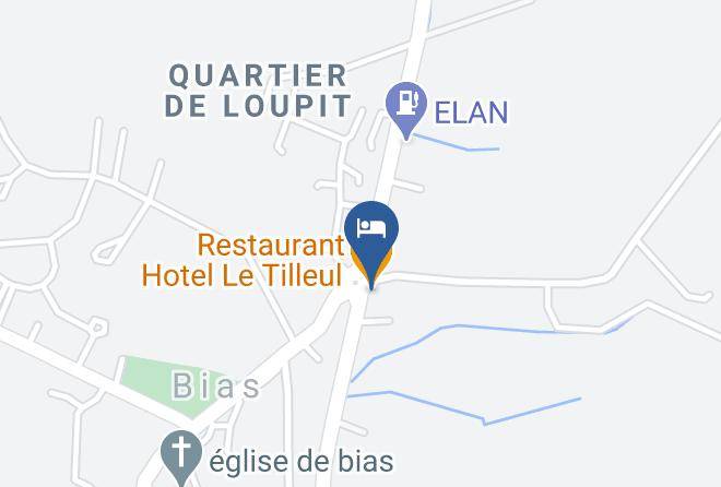 Landes - Restaurant Hotel Le Tilleul Maps