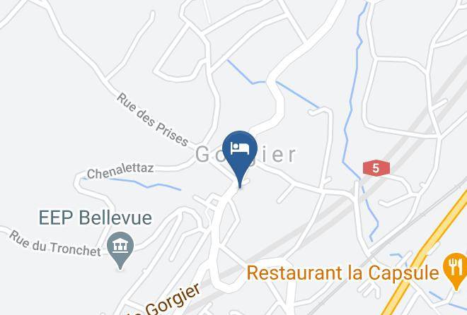 Boudry District - Restaurant Hotel Les Tilleuls Braillard Maps