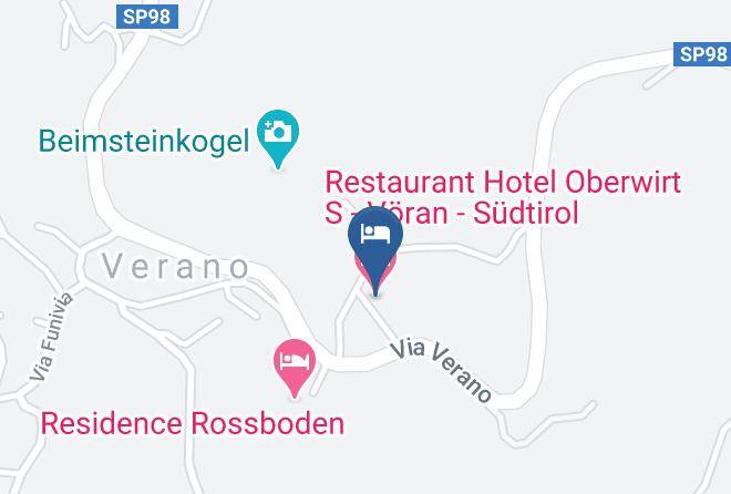 Bolzano - Restaurant Hotel Oberwirt S Voran Sudtirol Maps