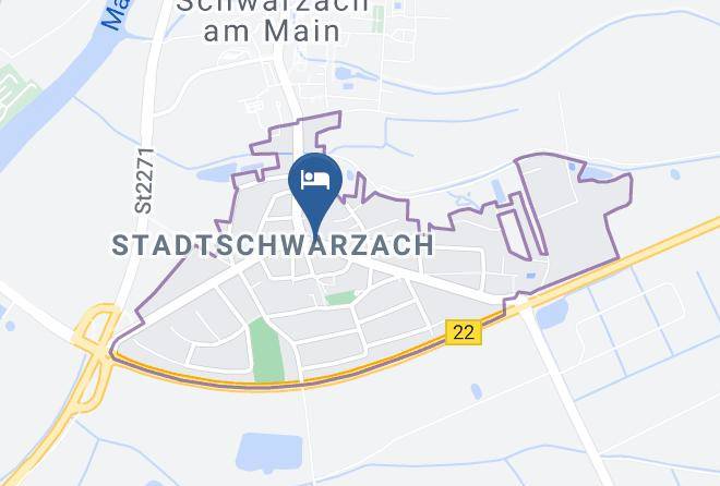 Kitzingen - Restaurant & Hotel Schwabs Landgasthof Maps