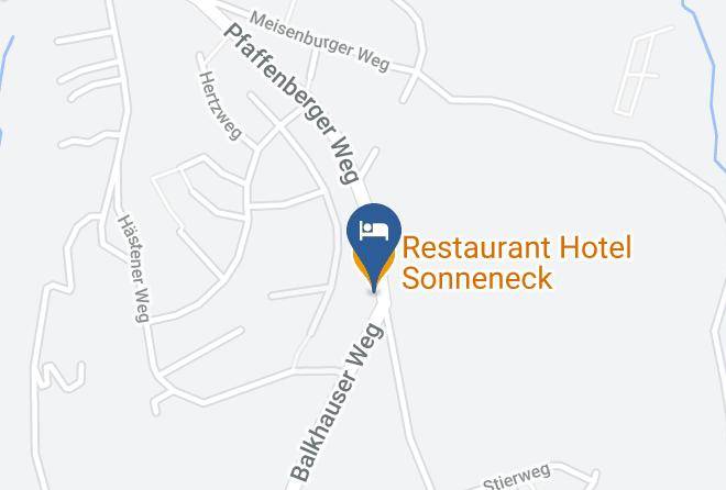 Solingen - Restaurant Hotel Sonneneck Maps