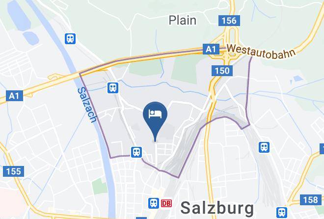 Salzburg - Hotel Restaurant Itzlingerhof Maps