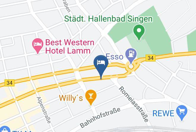 Constance - Restaurant Jagerhaus Maps