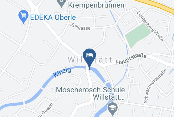 Restaurant Kinzigbrucke Map