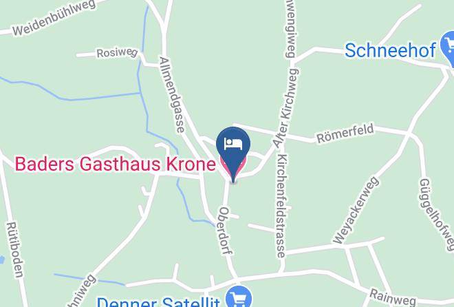 Thal - Restaurant Krone Maps