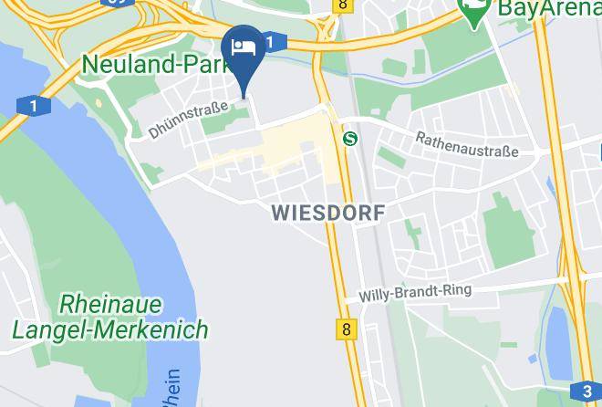 Leverkusen - Restaurant Kulisse Maps