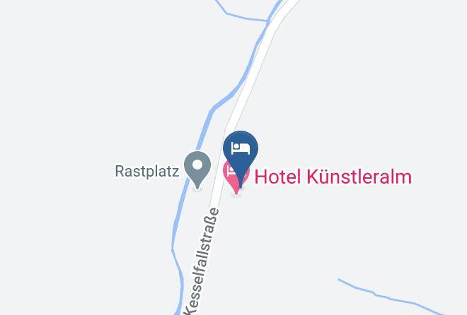 Zell Am See - Restaurant Kunstleralm Maps