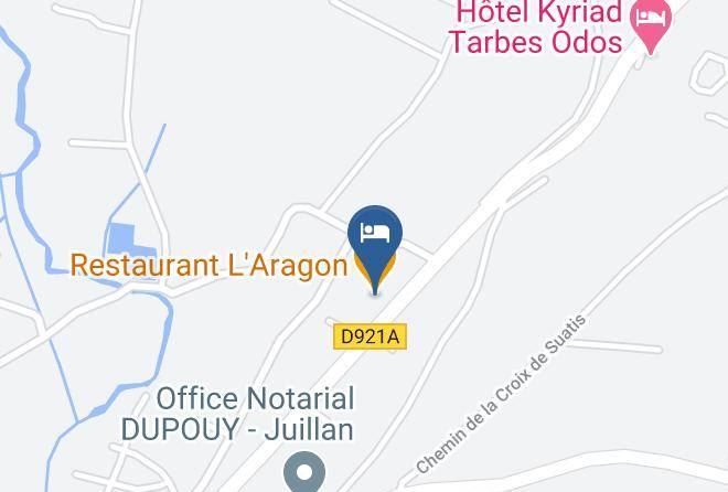 Hautes Pyrenees - Restaurant L'aragon Maps