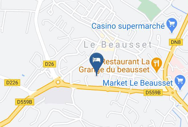 Var - Restaurant La Cauquiere Maps