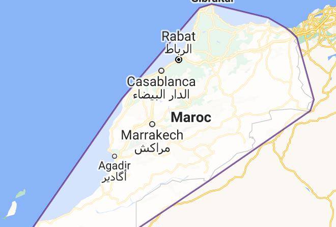 Marrakesh Tensift El Haouz - Restaurant La Ferme Ecoldage Maps